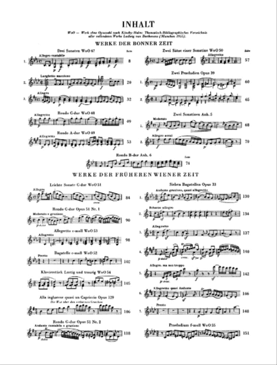 Piano Pieces [Klavierstücke] Piano Solo scores gallery preview page 2
