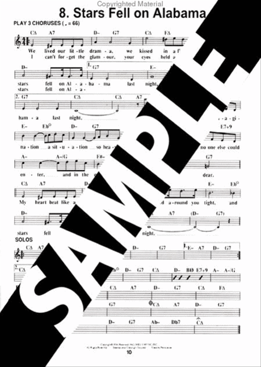 Volume 52 - Stardust Voice scores gallery preview page 4