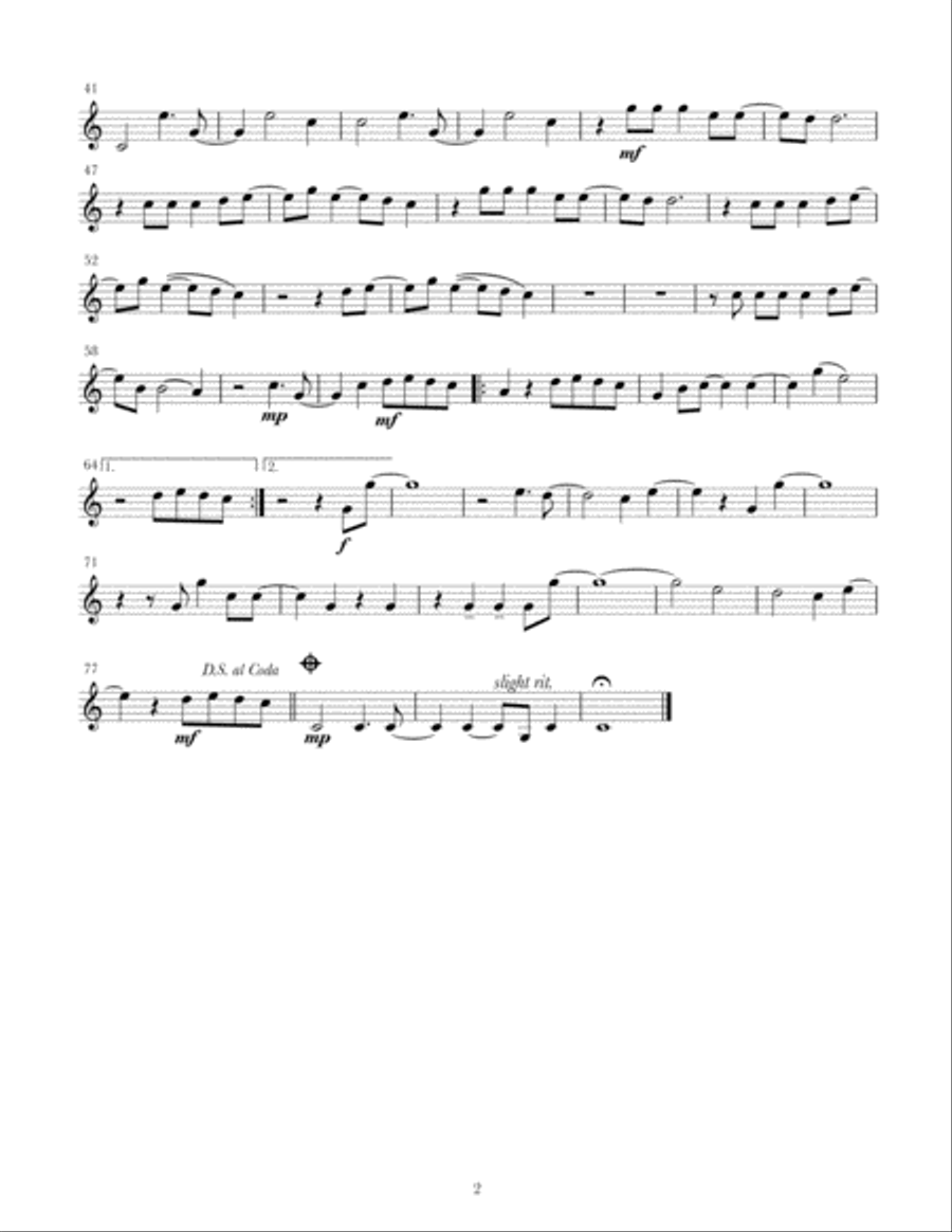 Ho Hey Ho Hey String Quartet scores gallery preview page 6