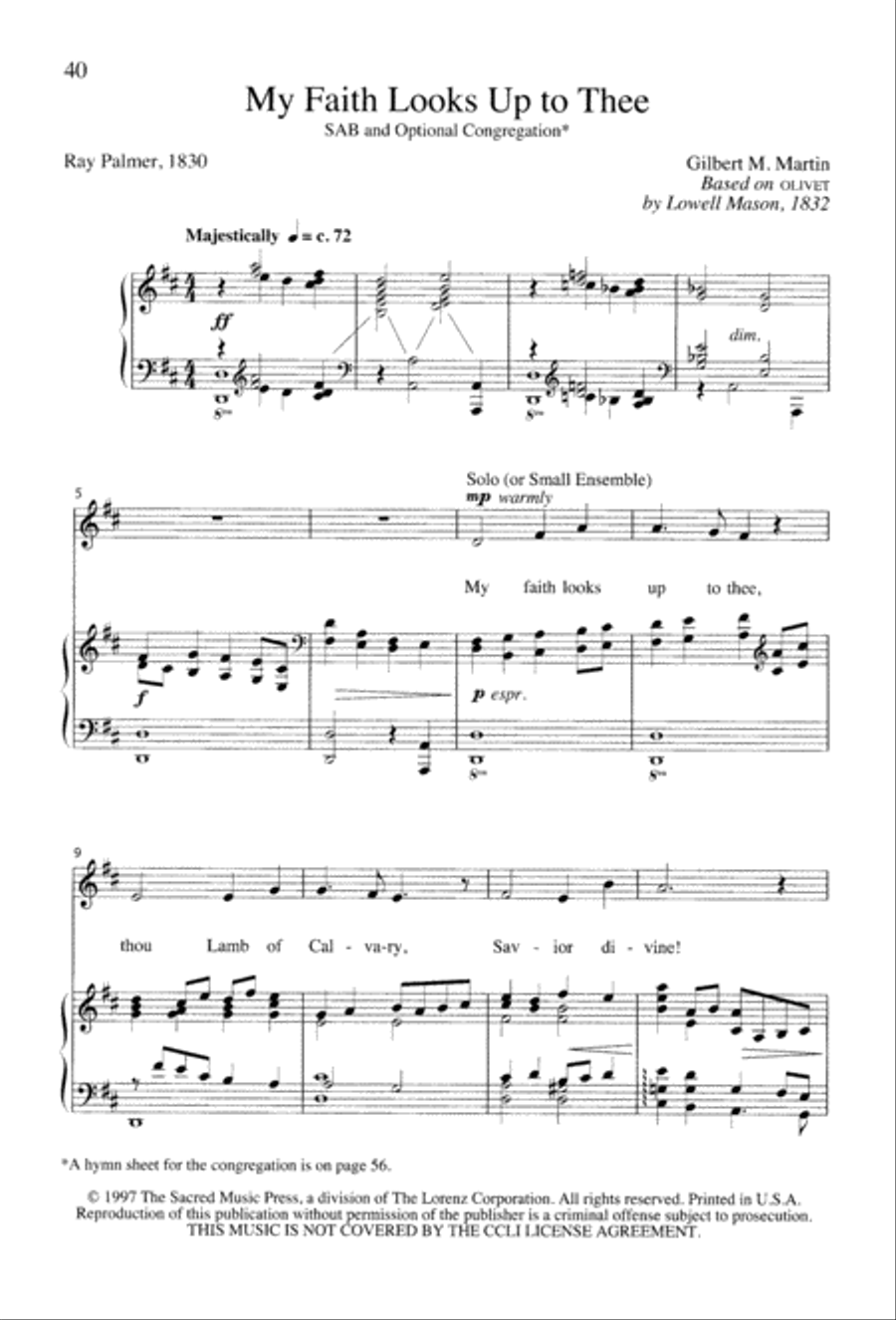 Christ the Crucified Christ the Crucified 3-Part scores gallery preview page 42