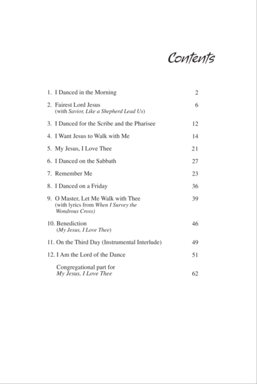 I Am the Lord of the Dance- Score 4-Part scores gallery preview page 5