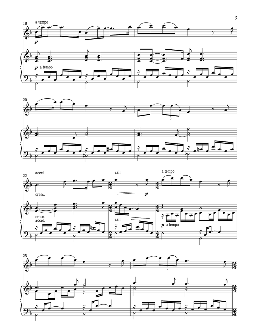 A Little Fall Of Rain (from Les Miserables) Flute Solo scores gallery preview page 3