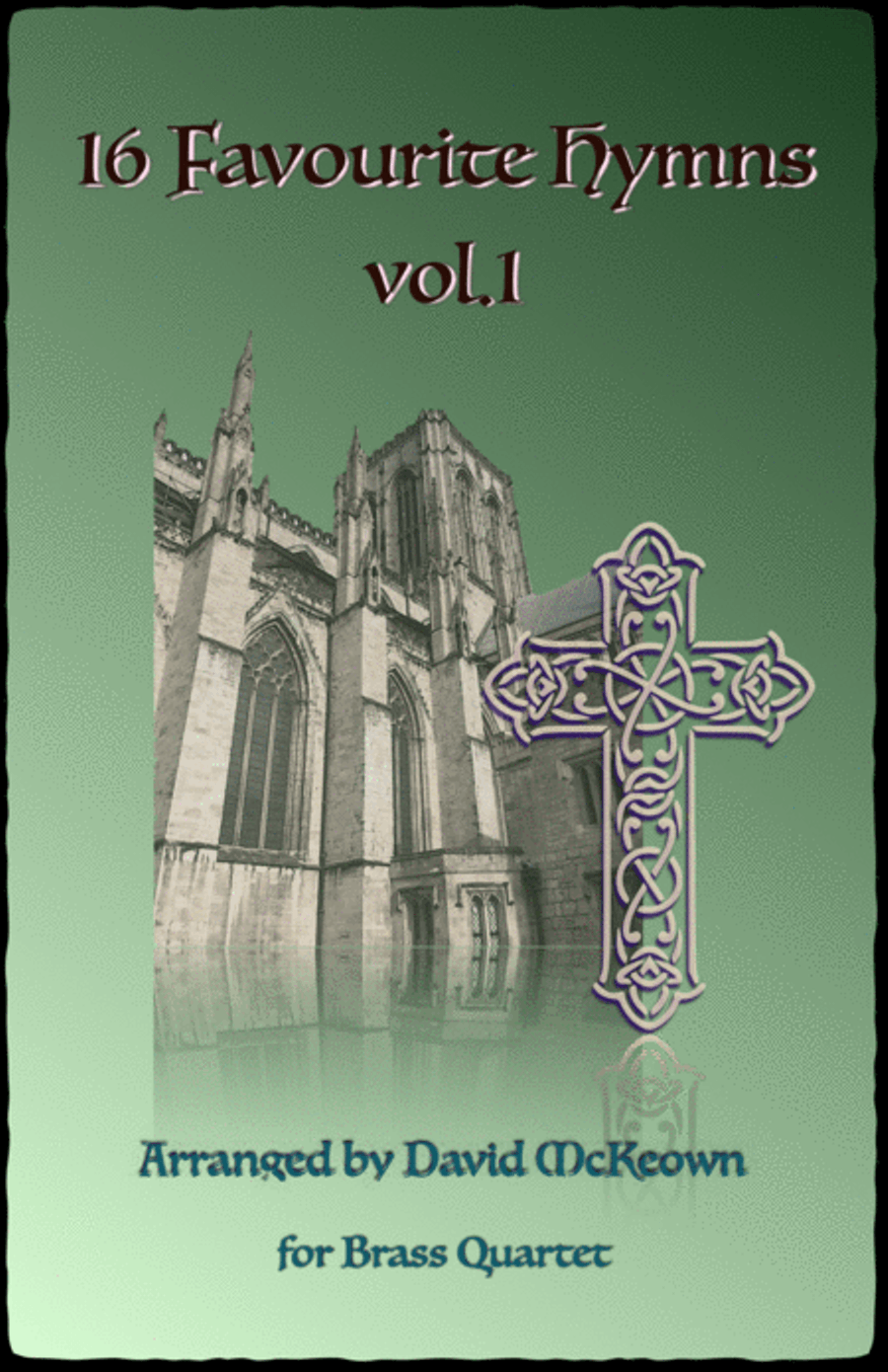 16 Favourite Hymns Vol.1 for Brass Quartet Brass Quartet scores gallery preview page 1