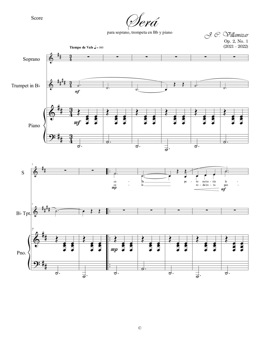 Será Chamber Music scores gallery preview page 1