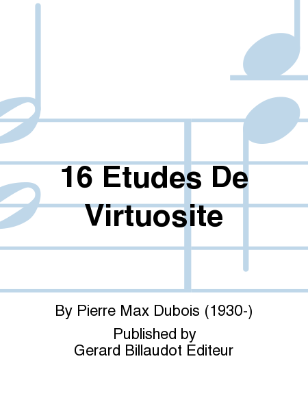 16 Etudes De Virtuosite