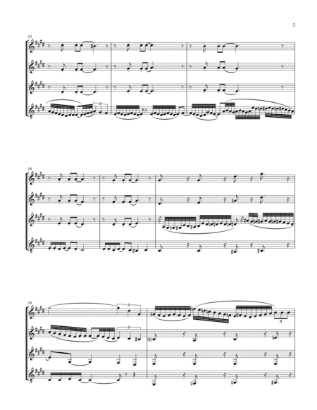 Variations on a Sentimental Song for Saxophone Quartet image number null