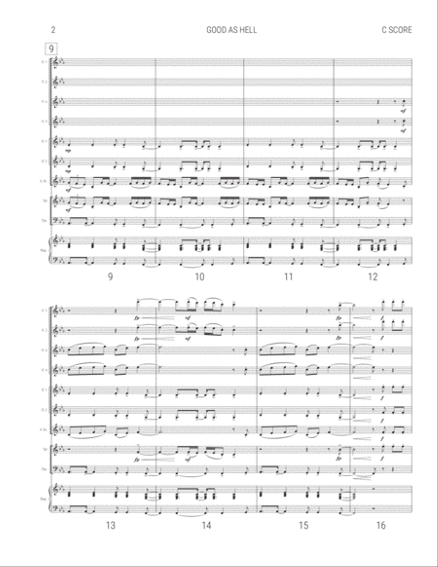 Good As Hell Small Ensemble scores gallery preview page 2