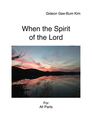 Book cover for When the Spirit of the Lord