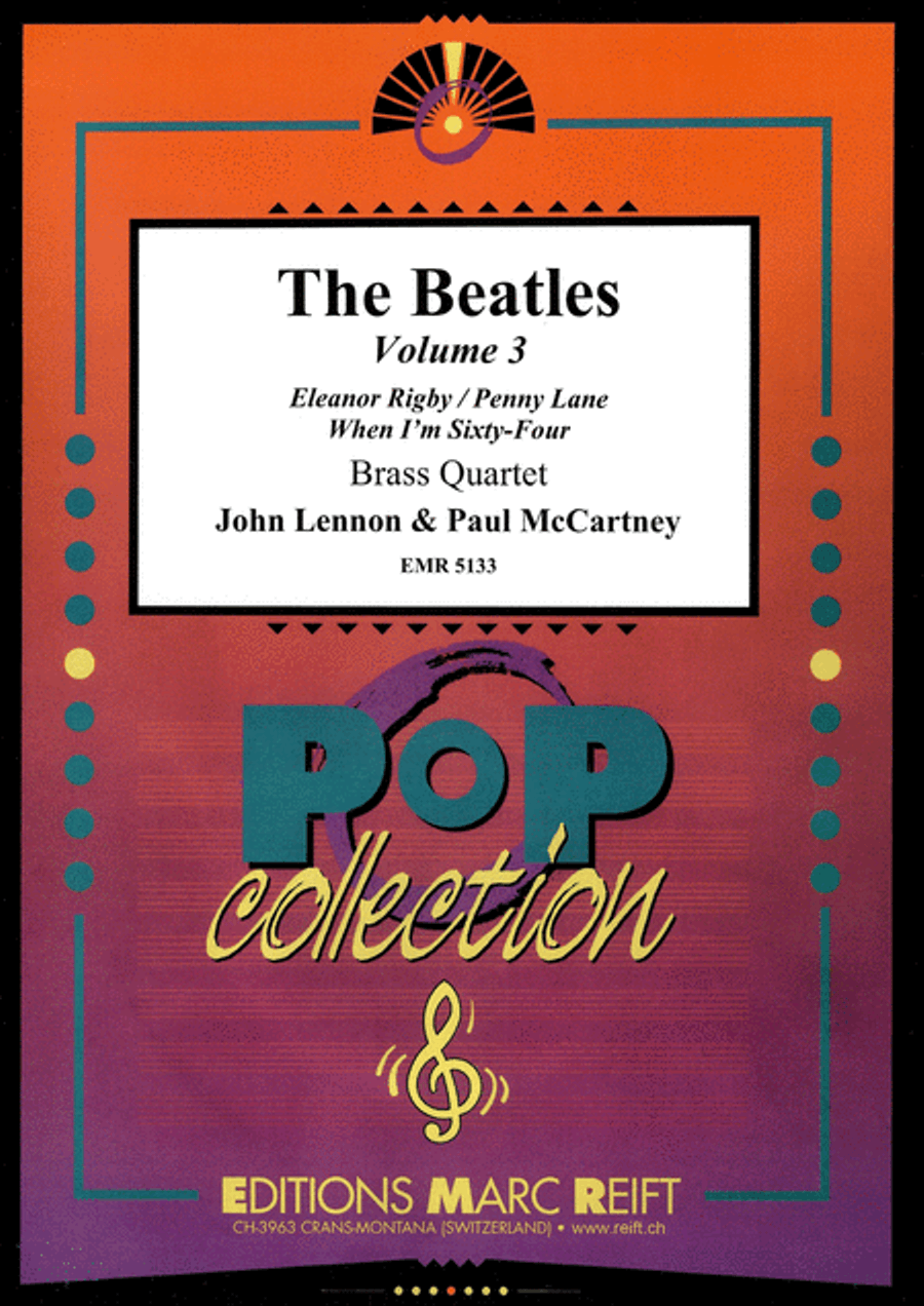 The Beatles Volume 3 Brass Quartet scores gallery preview page 1