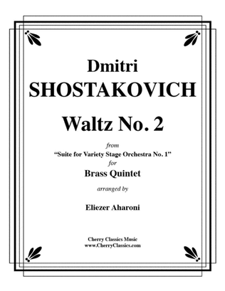 Book cover for Waltz No. 2 from 'suite for Variety Stage Orchestra No. 1'
