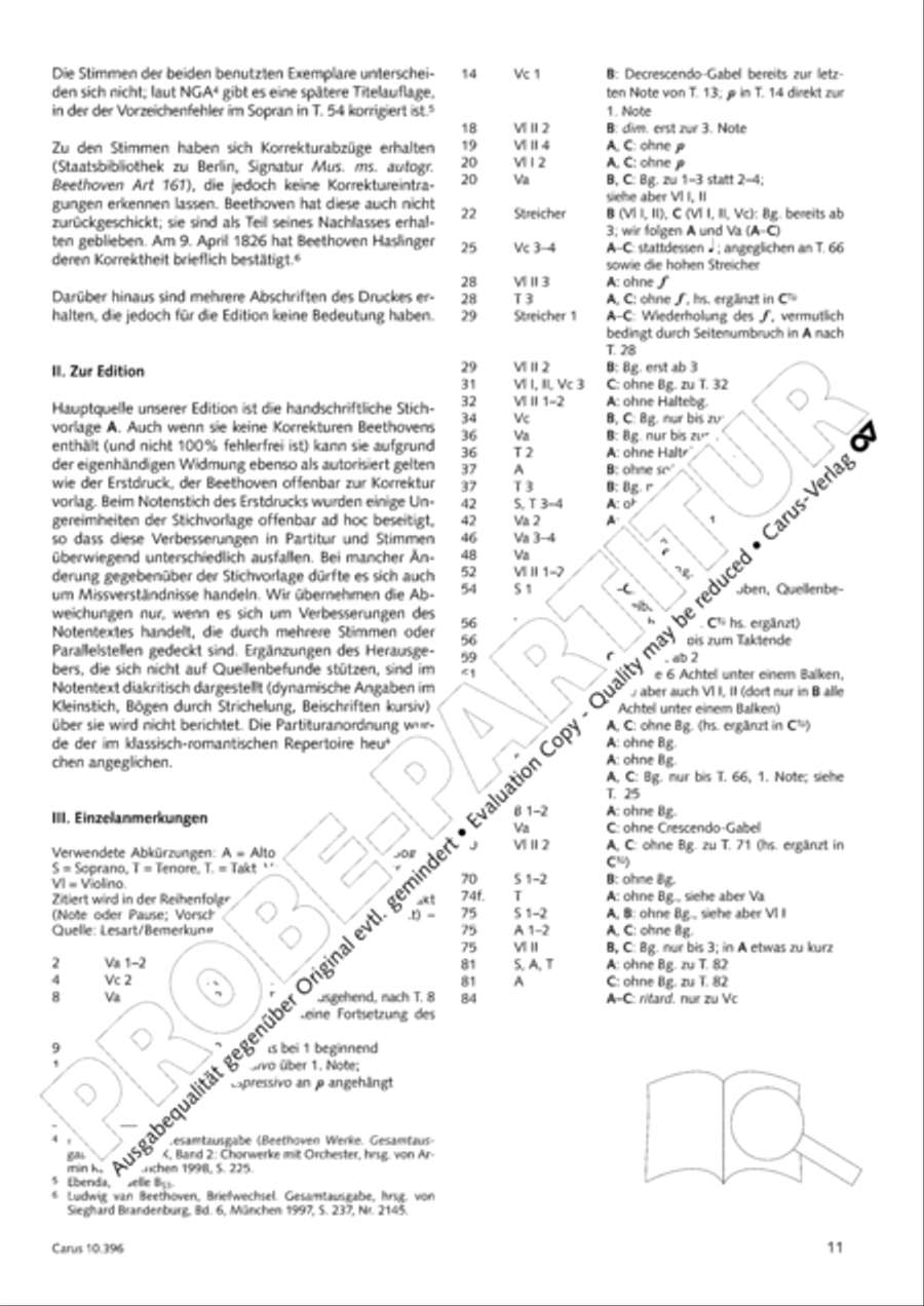 Elegiac Song 4-Part scores gallery preview page 12