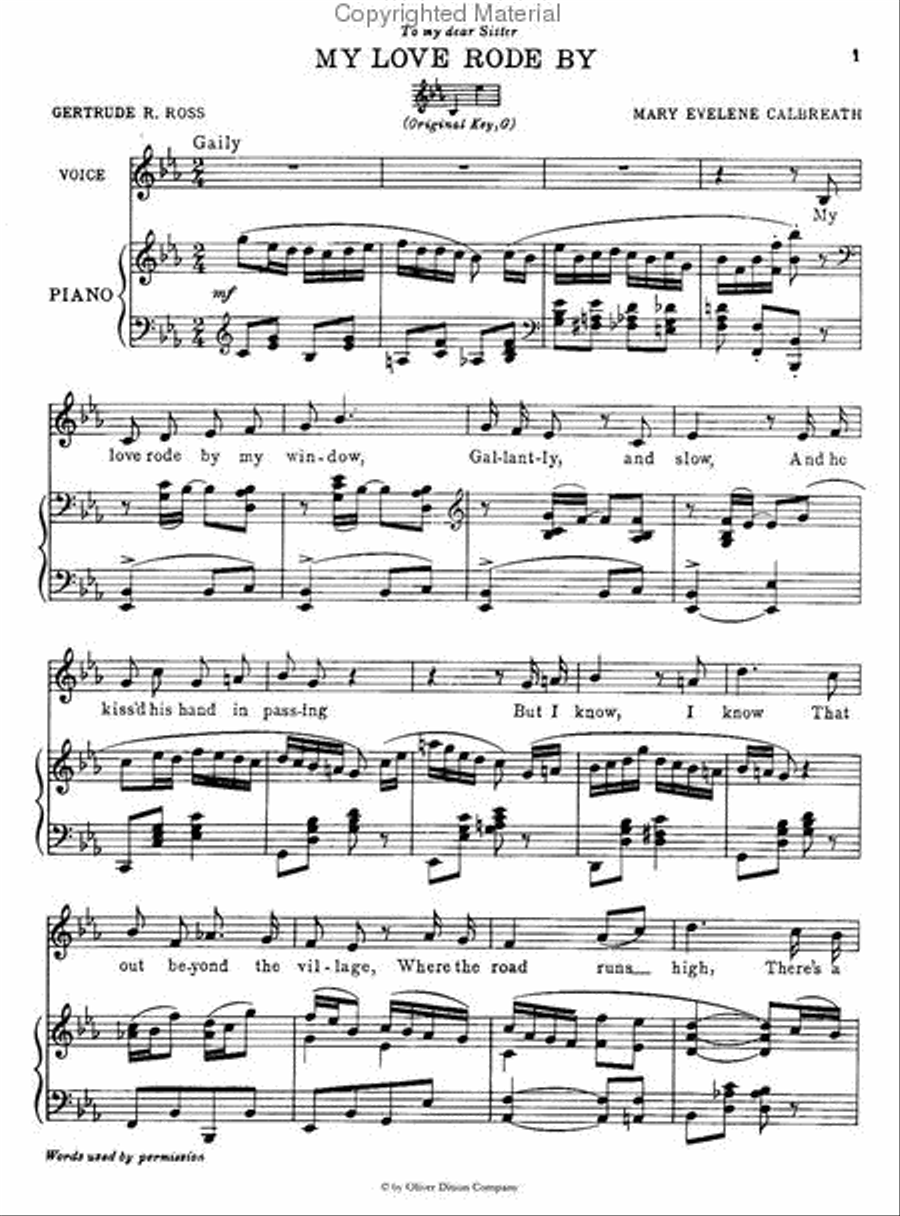 Art Songs, Medium-Low Chamber Music scores gallery preview page 2