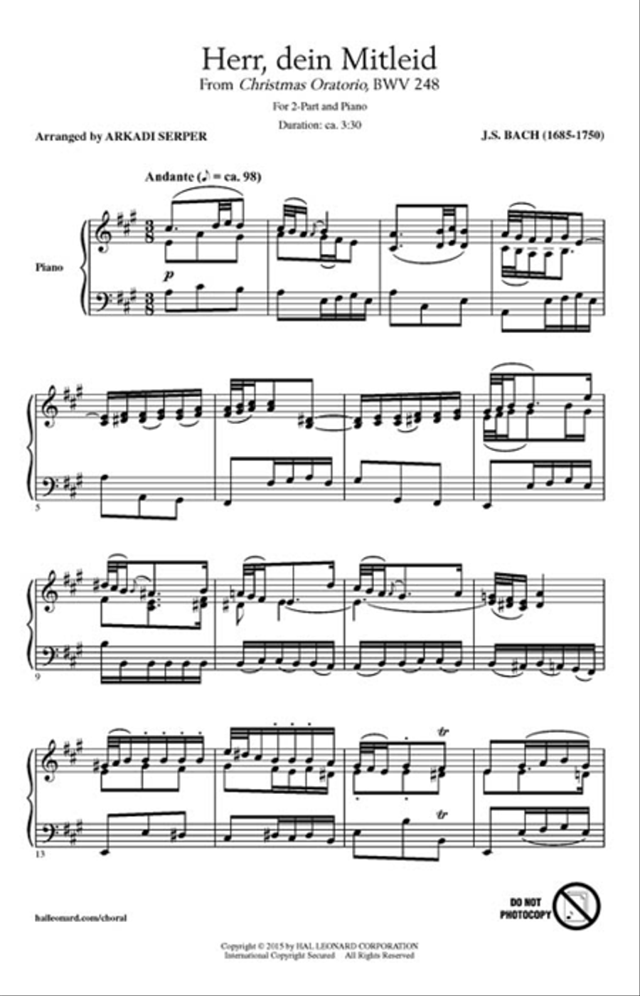 Herr, dein Mitleid 2-Part scores gallery preview page 2