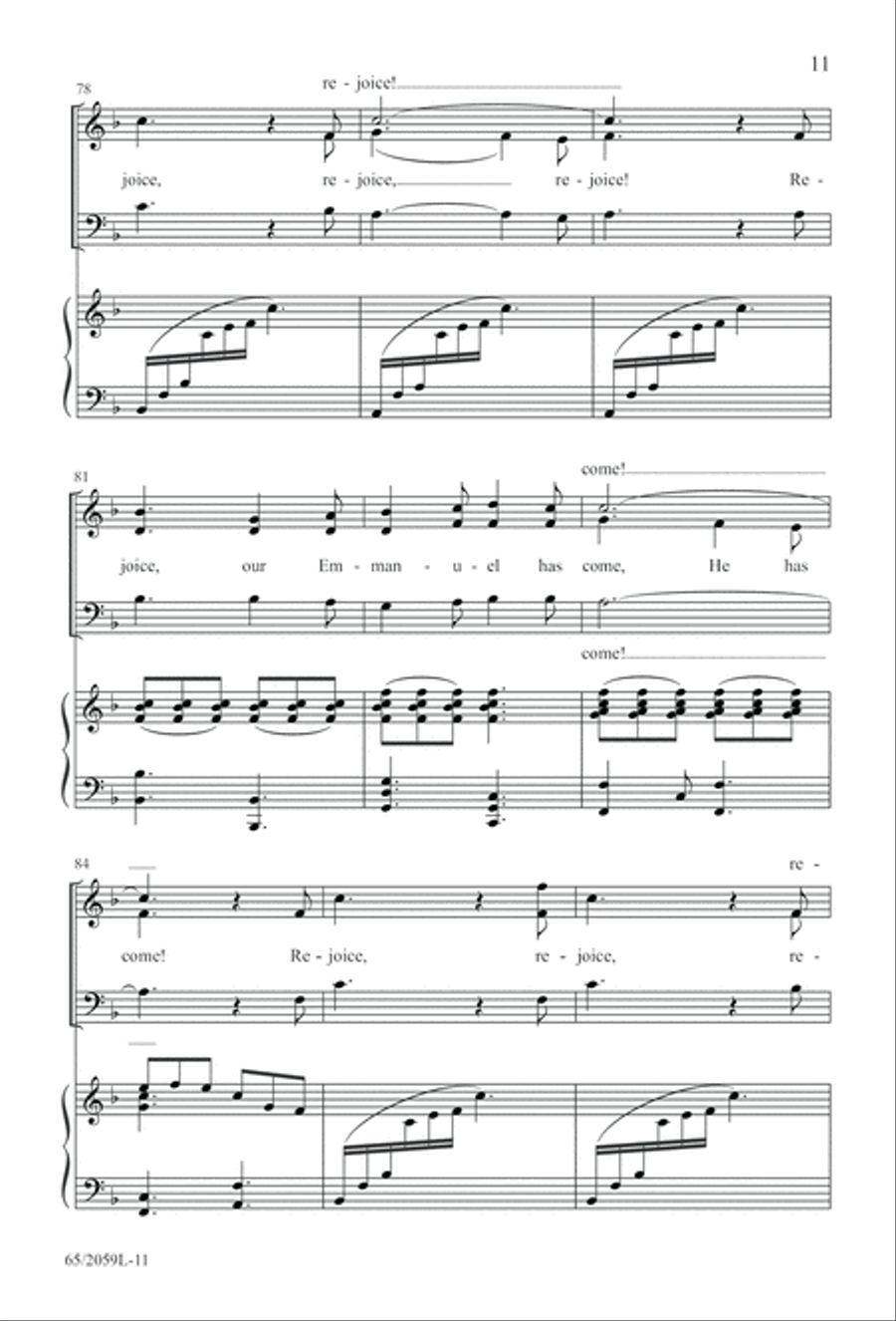 The Christmas Story The Christmas Story 3-Part scores gallery preview page 12