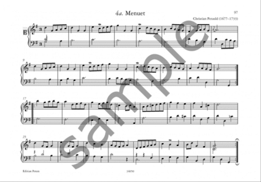 The Notebooks for Anna Magdalena Bach 1722 & 1725 for Piano (Premium Edition) Piano scores gallery preview page 8