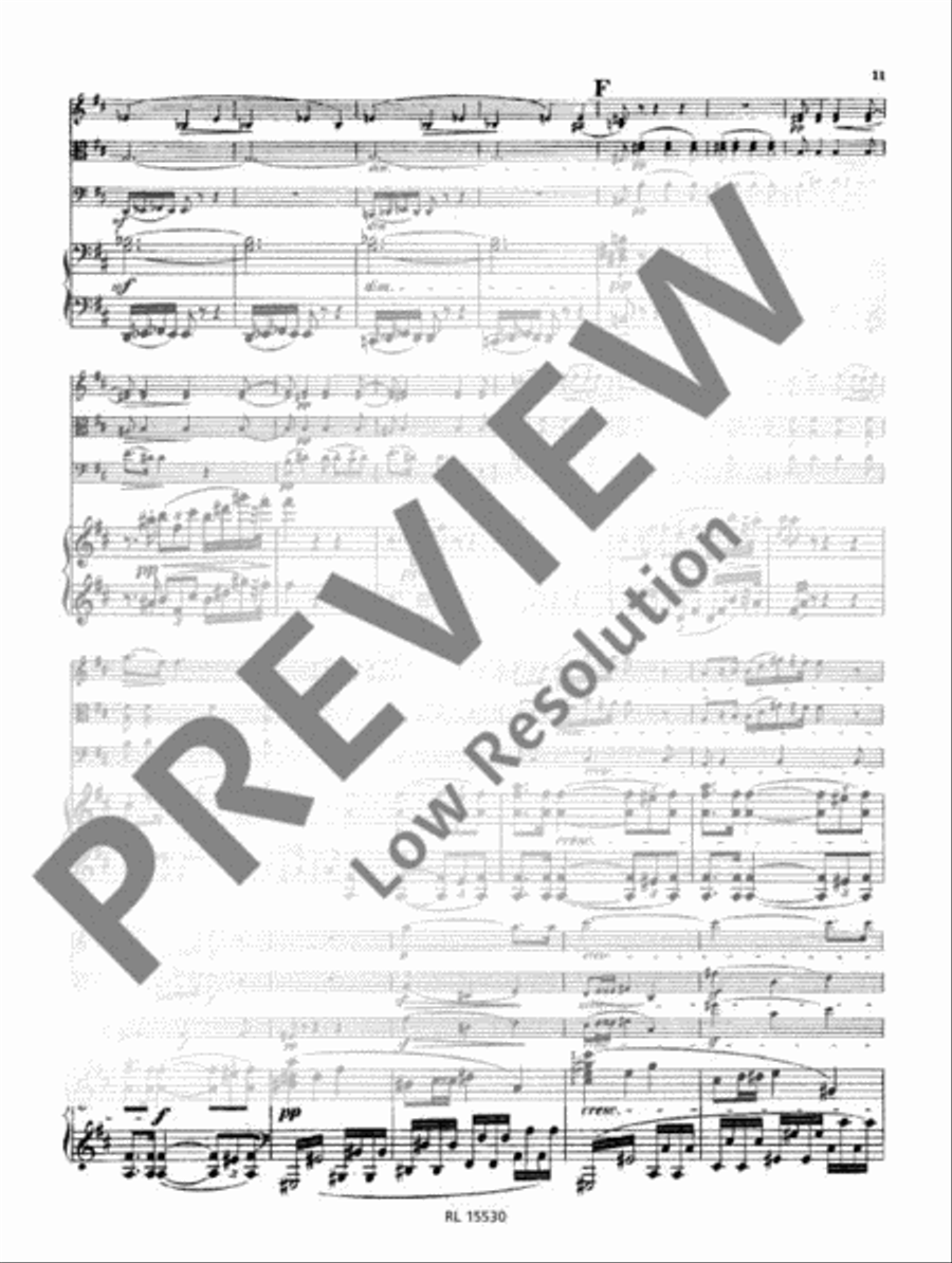 Quartet D major Cello scores gallery preview page 12