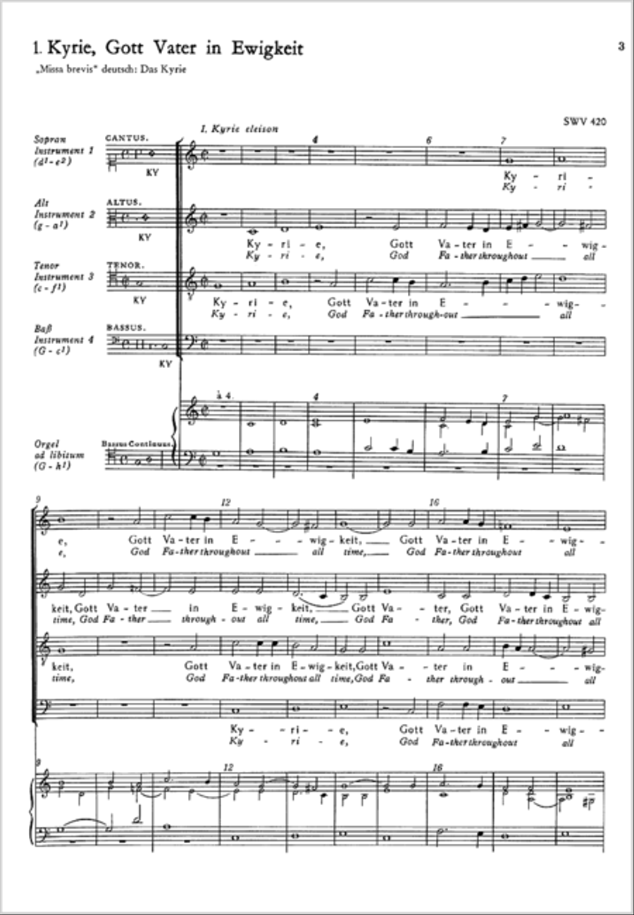 Stuttgarter Schutz-Ausgabe: Zwolf geistliche Gesange (Gesamtausgabe, Bd. 15) Score scores gallery preview page 2