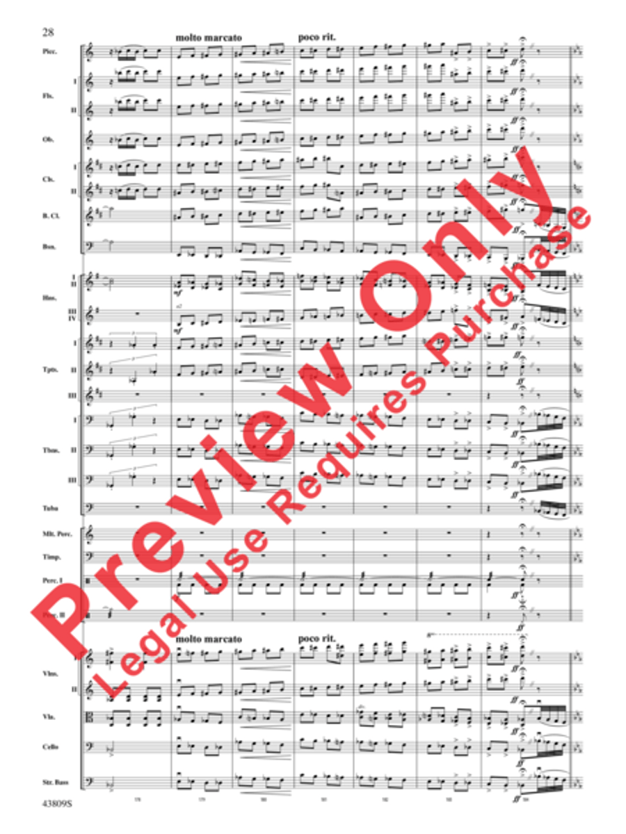 Gershwin by George! Full Orchestra scores gallery preview page 29