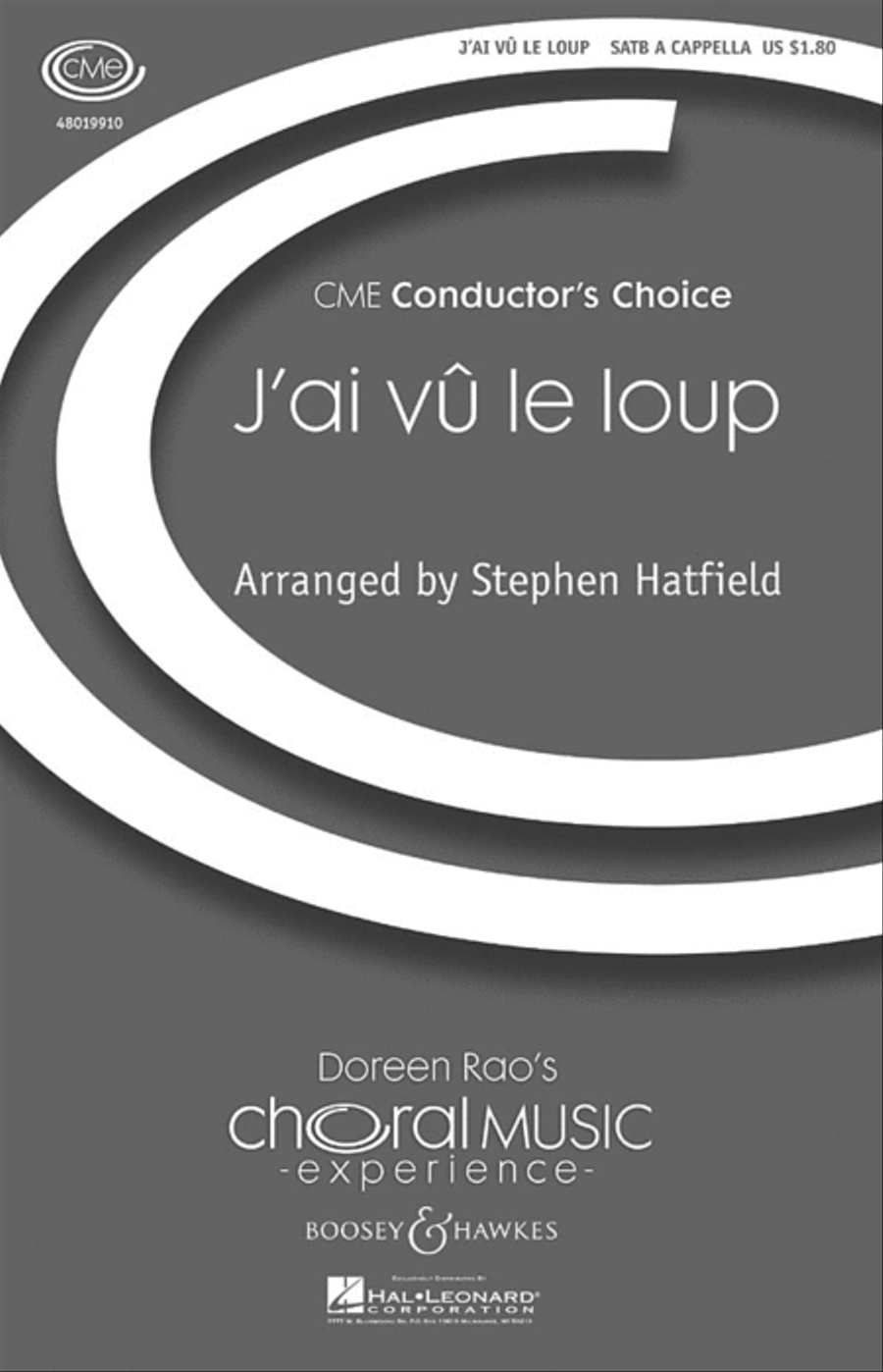 J'ai vu le loup 4-Part scores gallery preview page 1