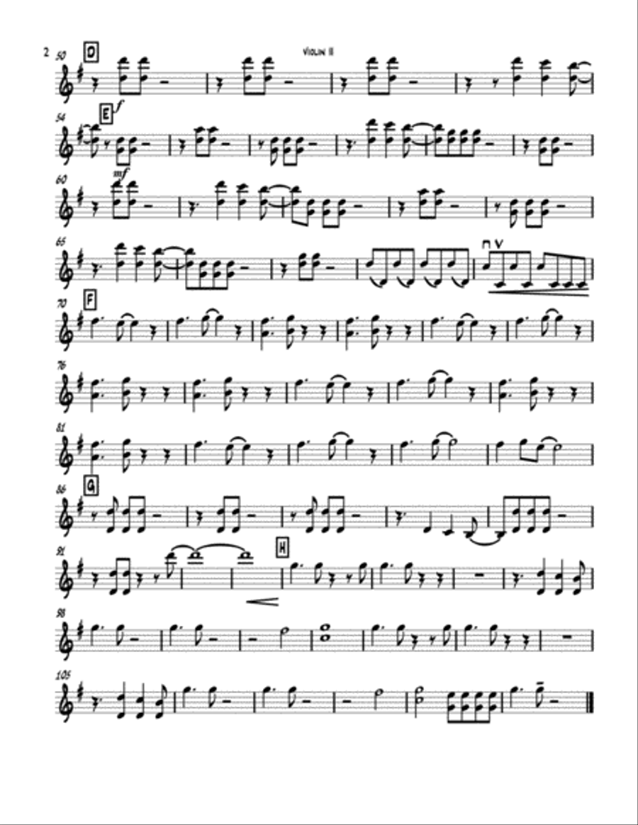 Don't Stop Believin' String Quartet scores gallery preview page 5