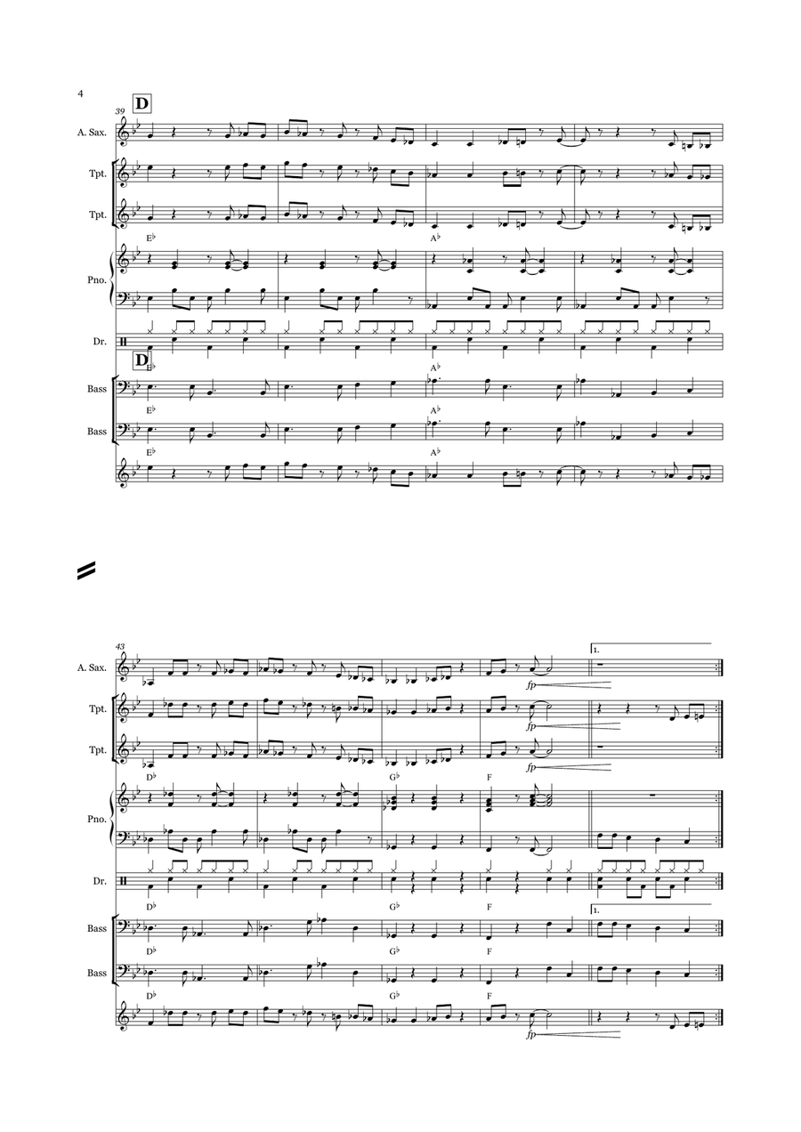 Spanish Flea Small Ensemble scores gallery preview page 4