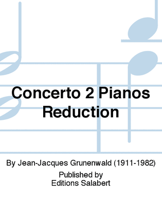 Concerto 2 Pianos Reduction