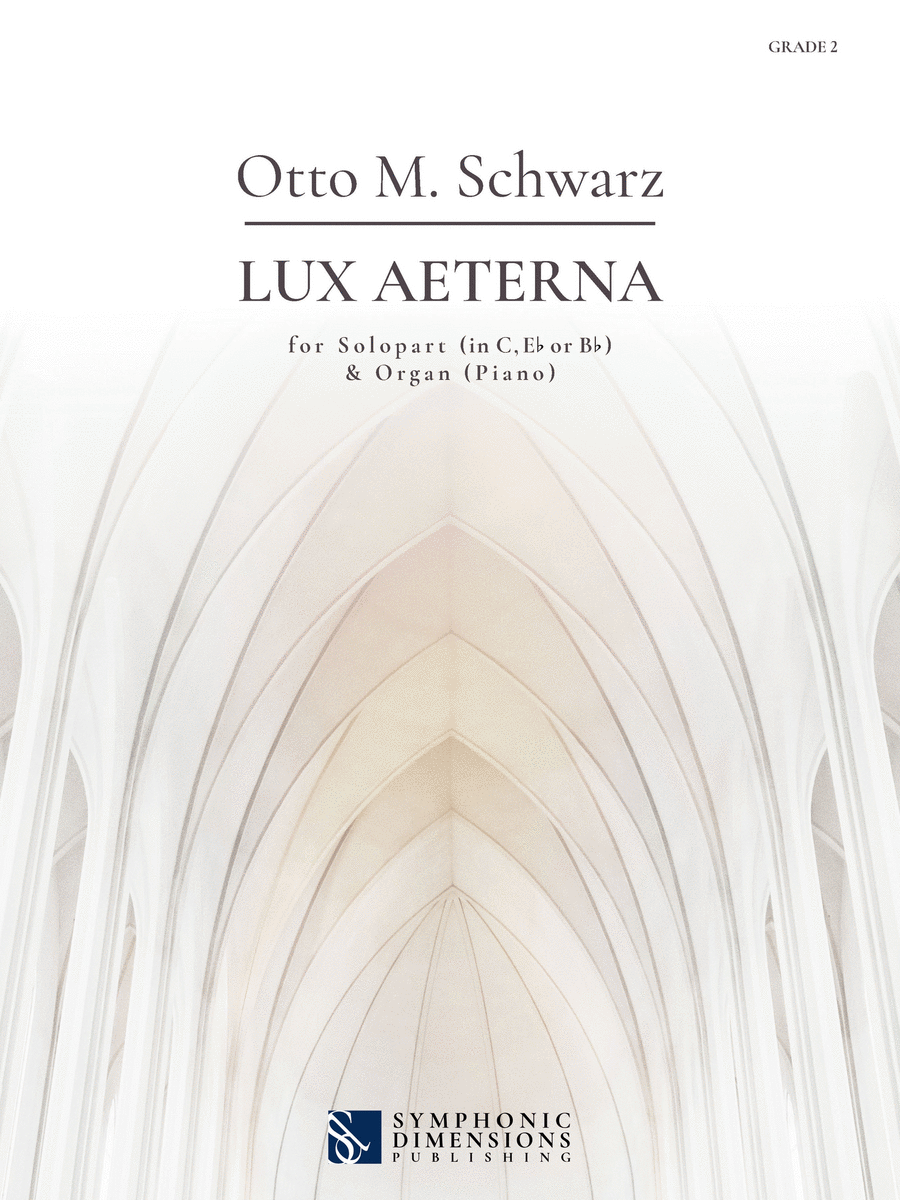 Lux Aeterna Organ Accompaniment scores gallery preview page 1