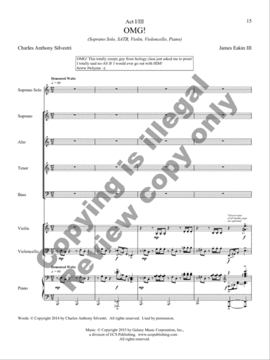 #twitterlieder (SATB Full Score) 4-Part scores gallery preview page 8
