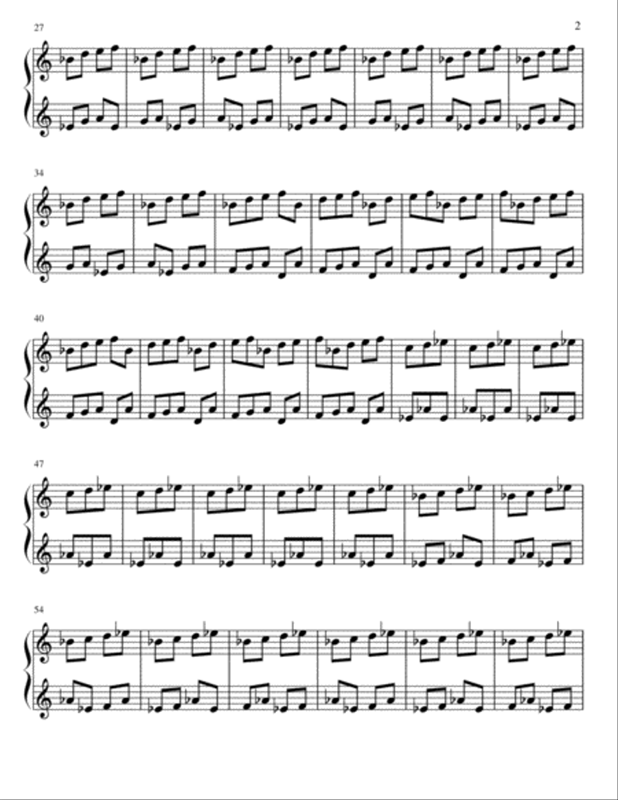 Steadfast - Piano Solo Piano Solo scores gallery preview page 2