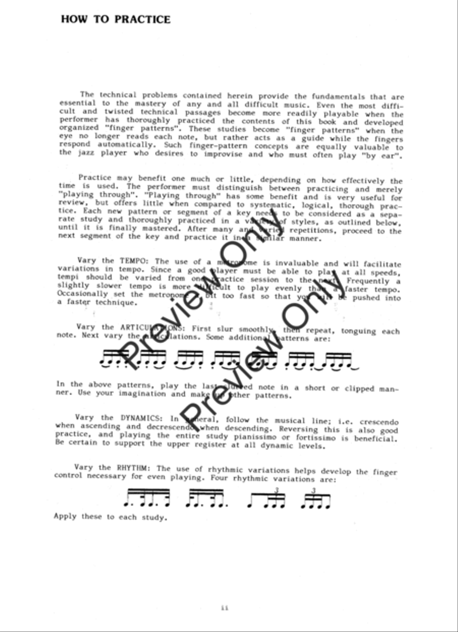 Carl Baermann's Celebrated Method For Clarinet, Part 3 Clarinet scores gallery preview page 4