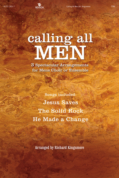 Calling All Men Orchestra Parts and Conductor's Score CD-ROM (Men's Ensemble)