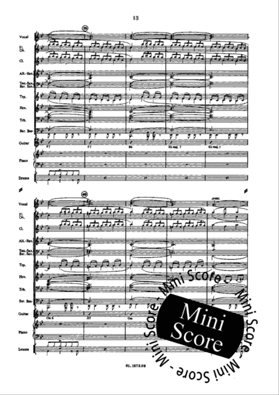 Airs D'Ambiance Airs D'Ambiance Concert Band scores gallery preview page 15