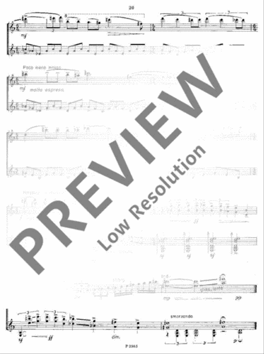 Capricci Capricci Violin scores gallery preview page 19