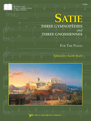 Book cover for Satie:3 Gymnopedies And 3 Gnossiennes