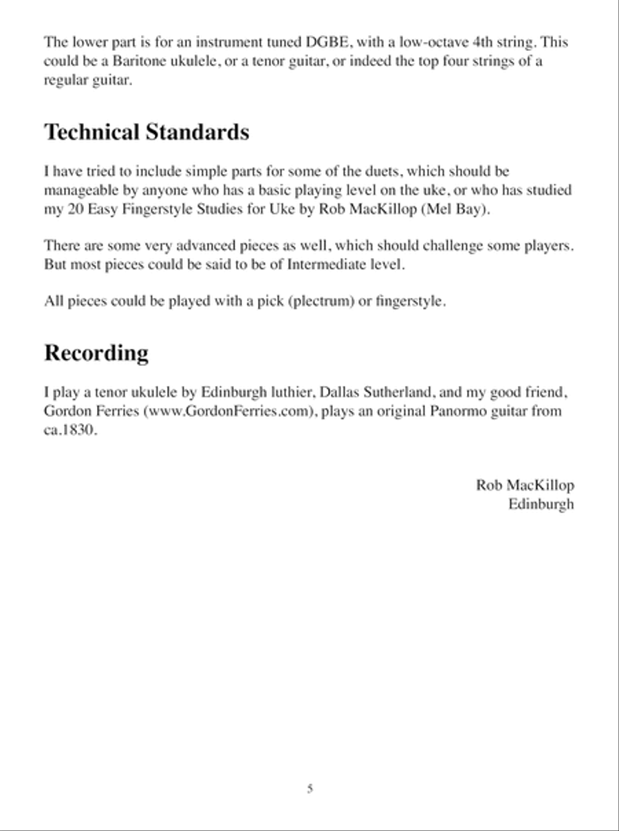 The Bach Uke Book Ukulele scores gallery preview page 6