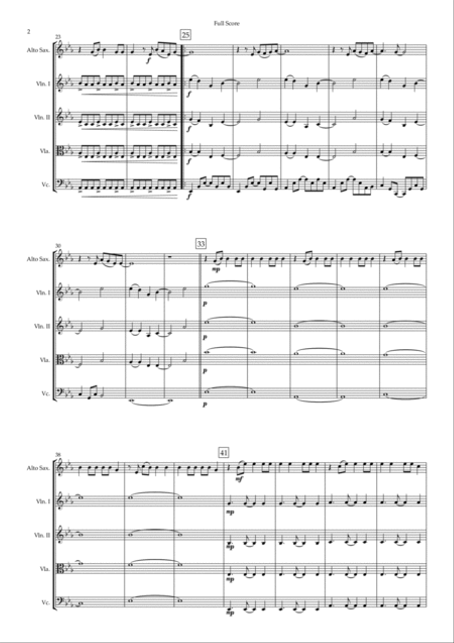 Telling The World Small Ensemble scores gallery preview page 2