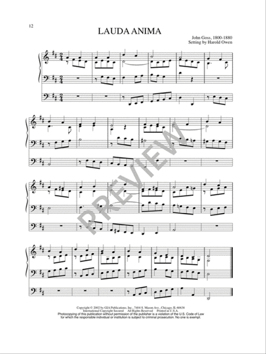 Twenty-Five Organ Harmonizations - Volume 2 Organ scores gallery preview page 14