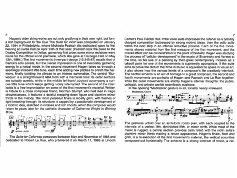 Daron Hagen: Strings Attached CD scores gallery preview page 5