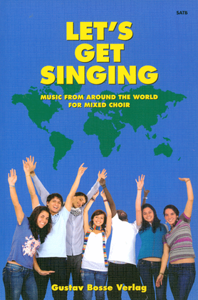 Book cover for Let's get singing