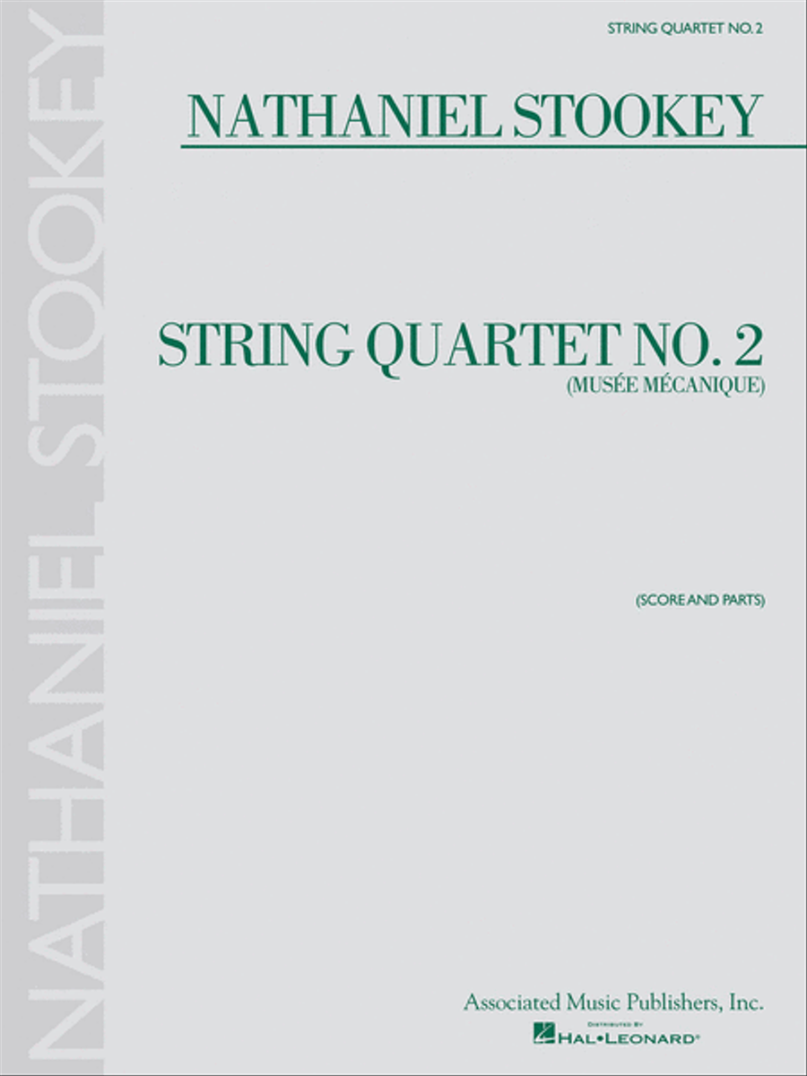 String Quartet No. 2 (Musee Mecanique) String Quartet scores gallery preview page 1