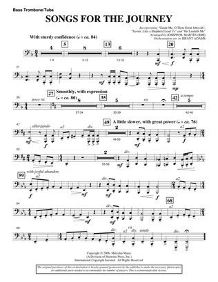 Songs For The Journey (from "Footprints In The Sand") - Bass Trombone/Tuba