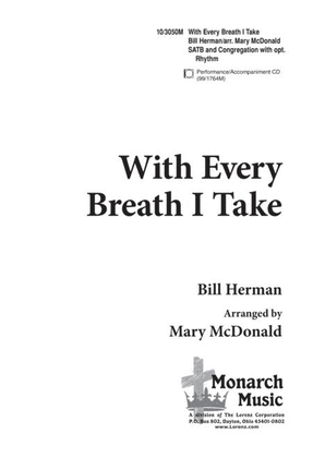 Book cover for With Every Breath I Take