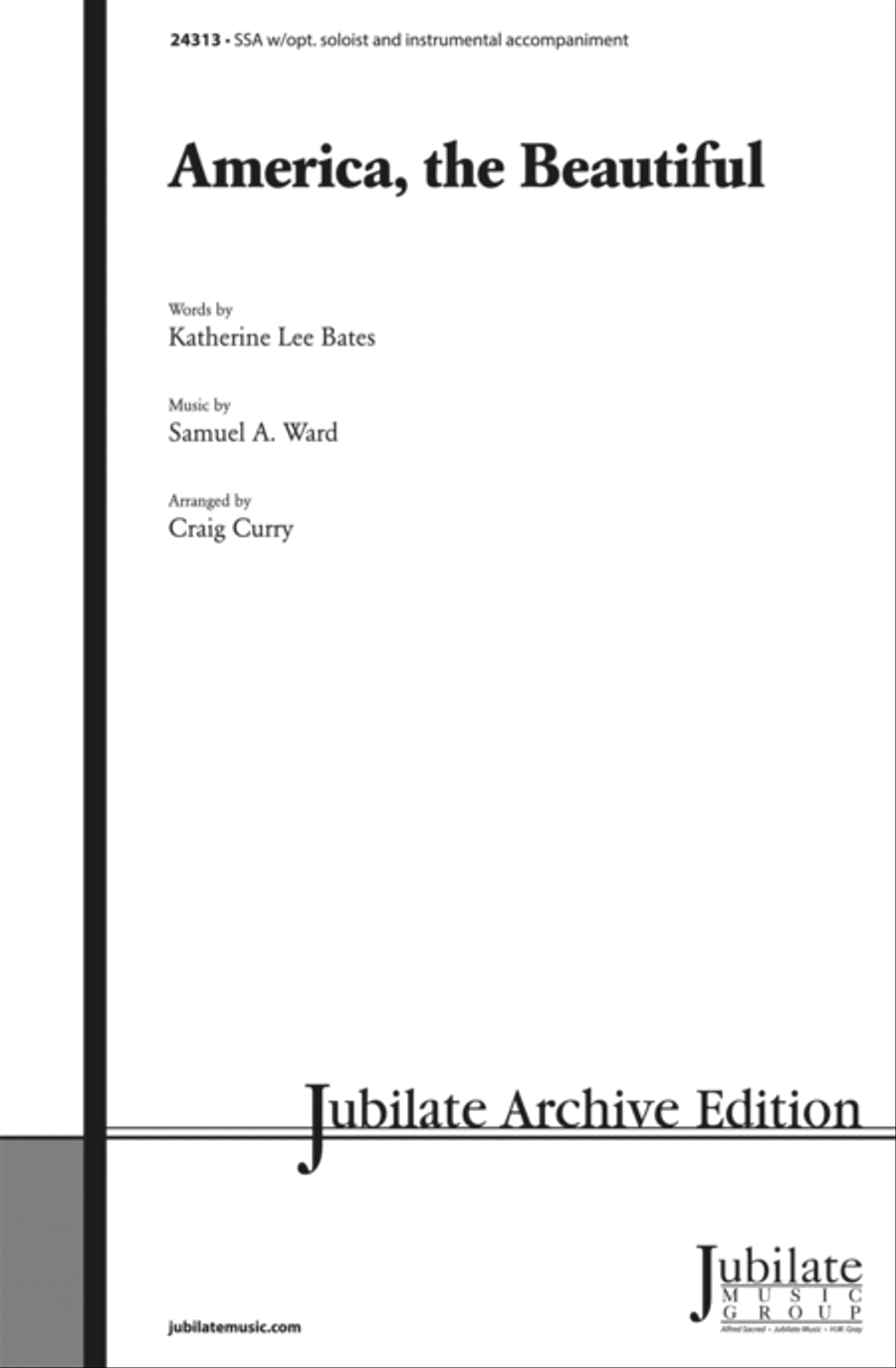 America, the Beautiful America, the Beautiful Women's Choir scores gallery preview page 1