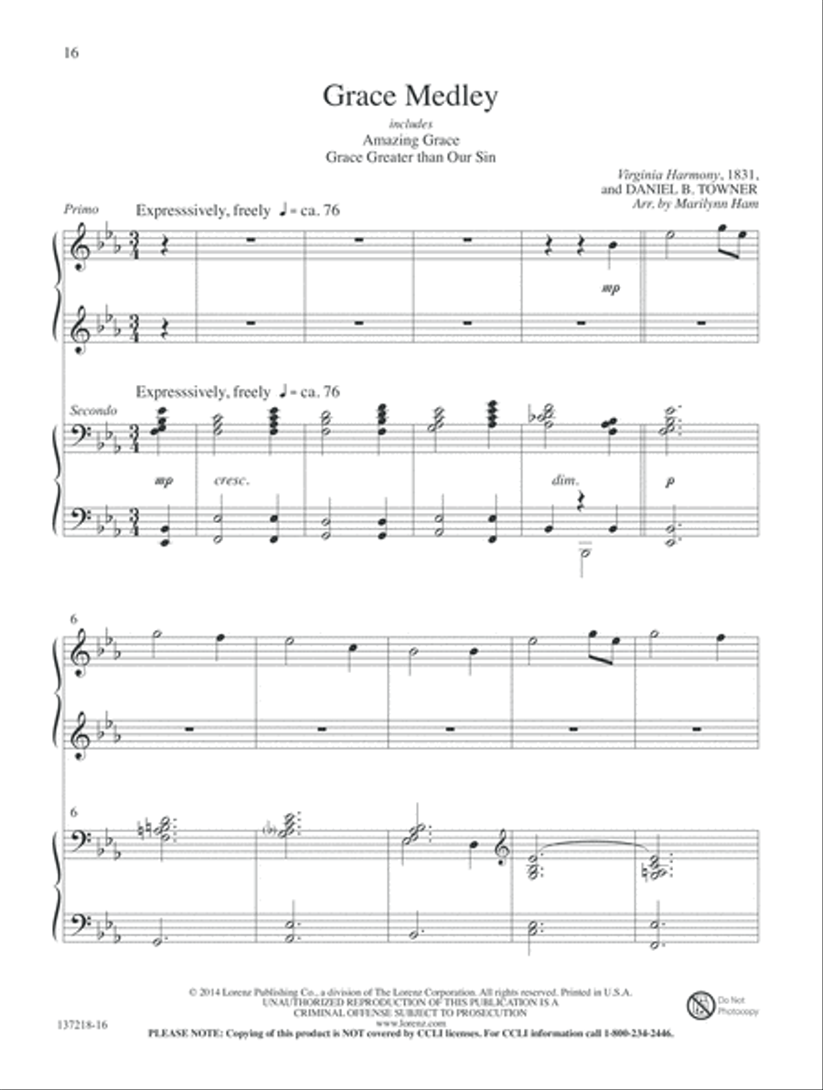 Praise Him! Praise Him! Praise Him! Praise Him! Piano Accompaniment scores gallery preview page 11