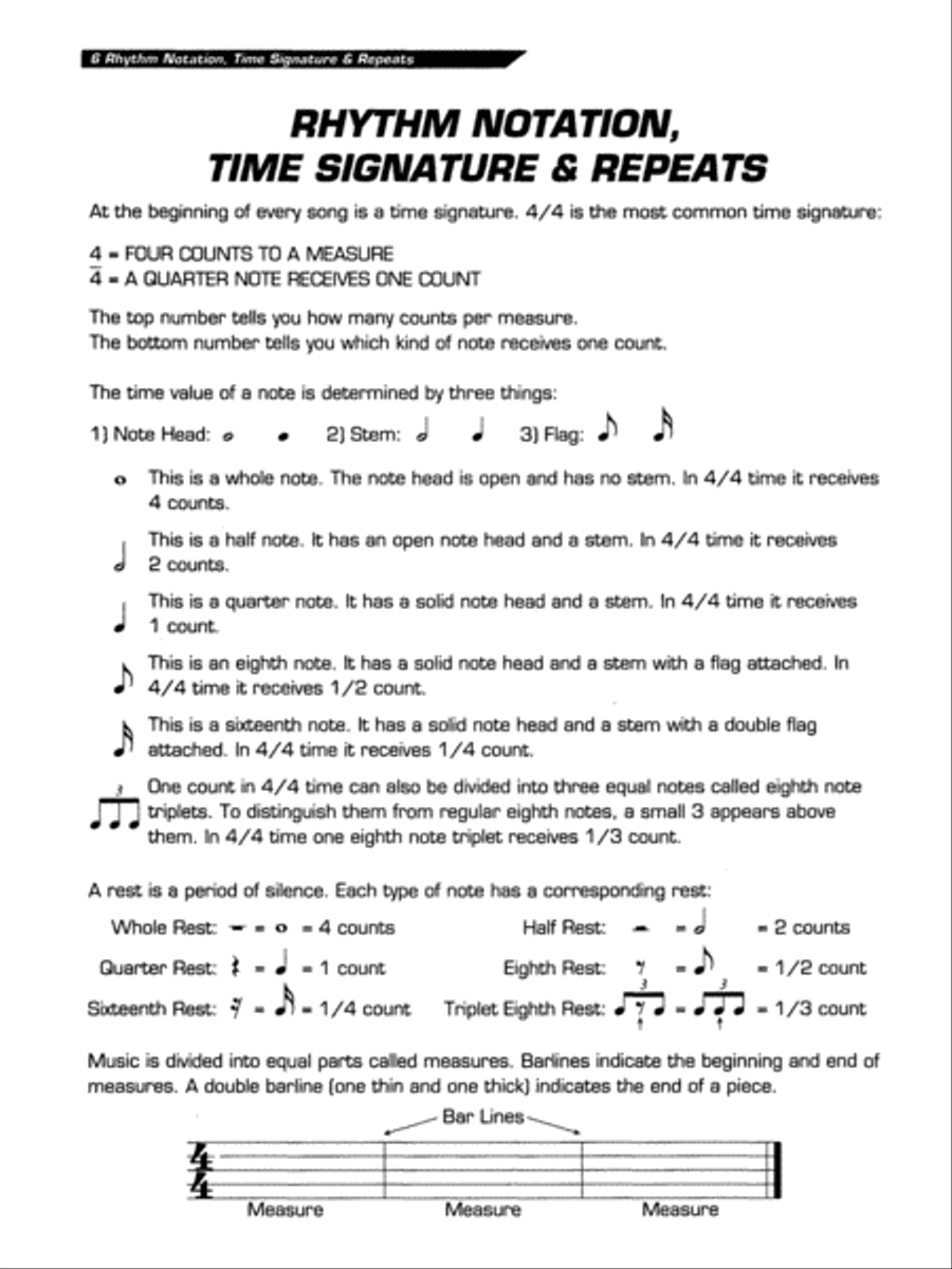 Ultimate Beginner Rock Drums Basics Drum Set scores gallery preview page 4