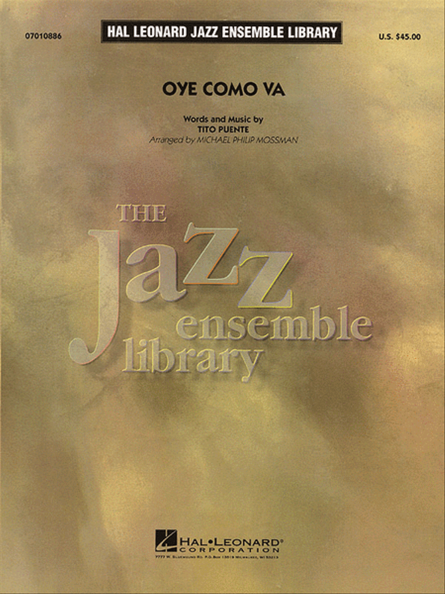 Oye Como Va Jazz Ensemble scores gallery preview page 1