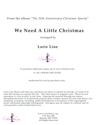 Book cover for We Need A Little Christmas