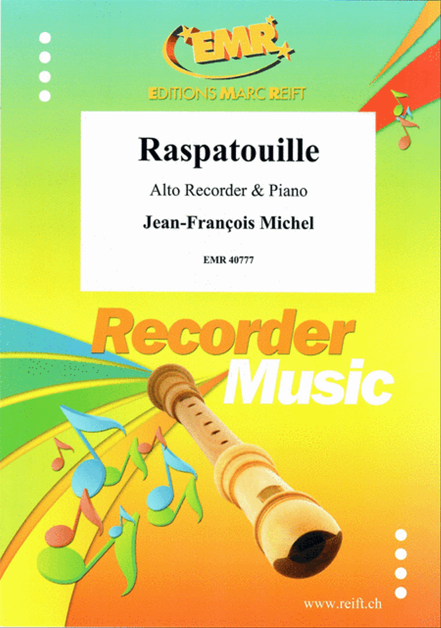 Raspatouille Alto Recorder scores gallery preview page 1