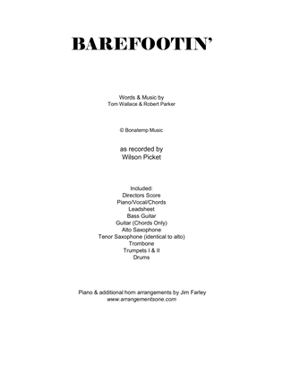 Book cover for Barefootin'