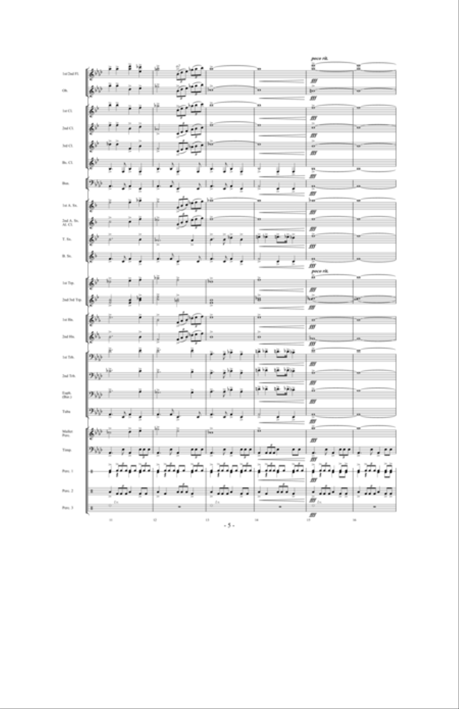 Valley of the Kings Valley of the Kings Concert Band scores gallery preview page 4